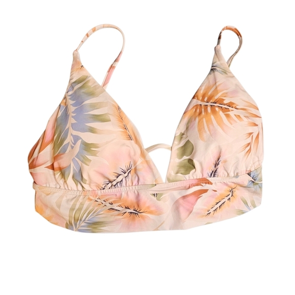 BILLABONG ISLAND CALLING BIKINI BOTTOMS WITH V-NECK BIKINI TOP•M-Top & L-Bottoms - Picture 10 of 12